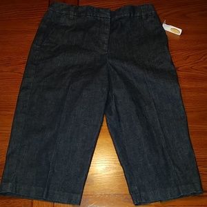 NWT, TALBOTS Stretch Crop Jean
